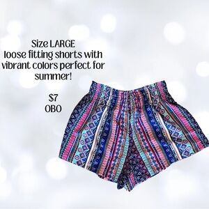 Colorful Women's Shorts